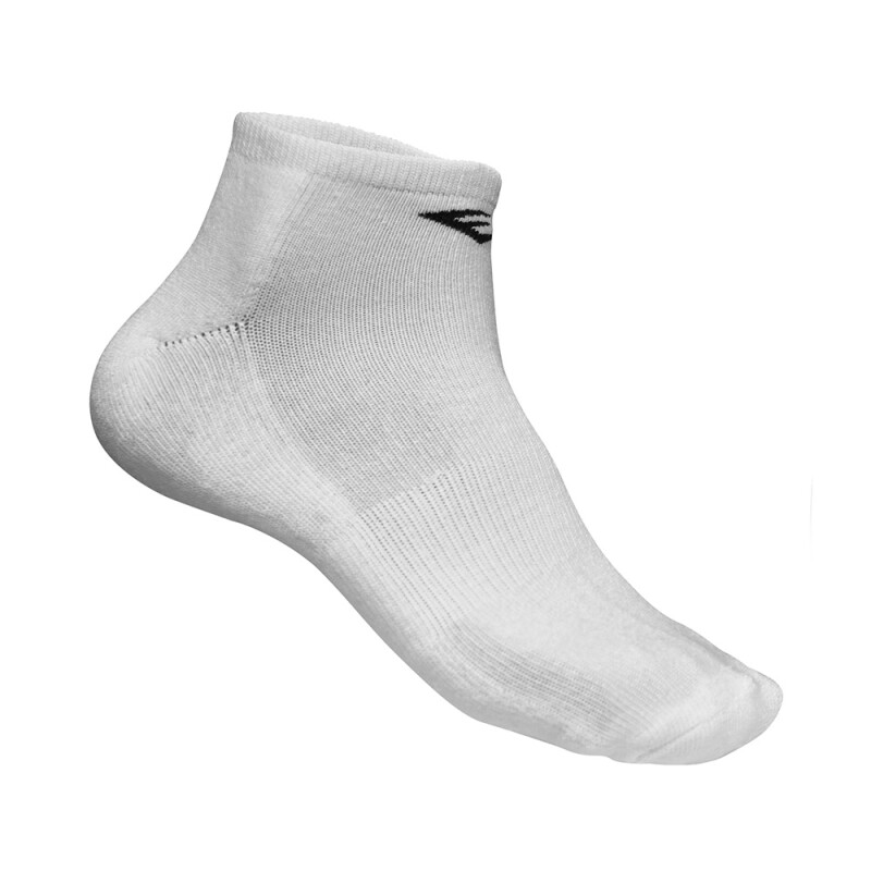 MEDIAS TOBILLERAS EVERLAST POLY 10-13 (6 PACK) WHITE