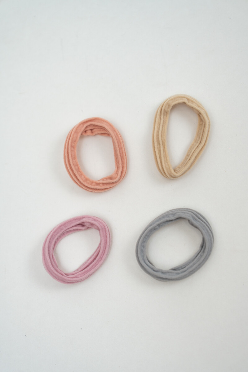 Gomita De Pelo Anu - Color Unico 