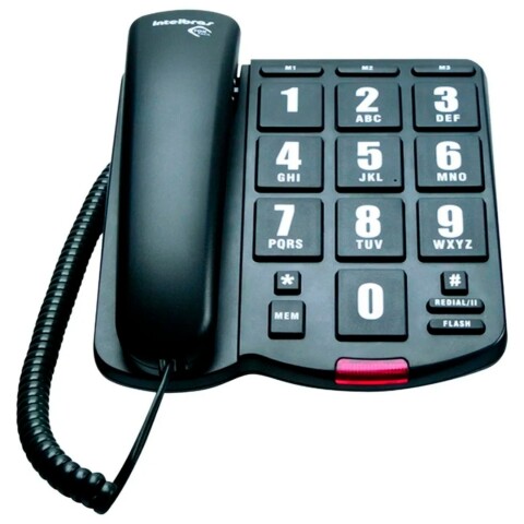 Teléfono Fijo Intelbras Tok Fácil Teléfono Fijo Intelbras Tok Fácil