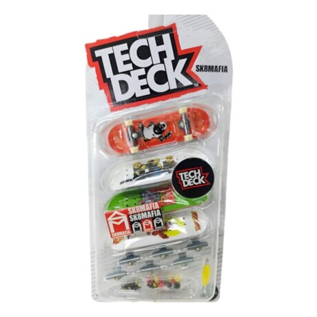 Pack X4 Tech Deck Patinetas para Armar 001