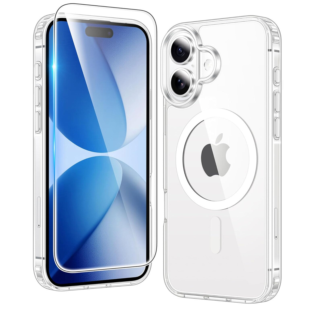 Estuche TPU Para IPhone 17 Transparente Magsafe 