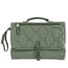 Cambiador portatil XL skip hop verde capitoneado