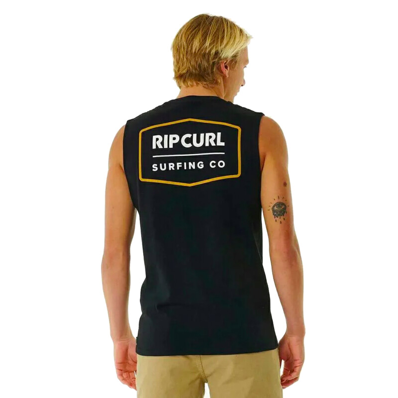 Musculosa Rip Curl Marking Muscle - Negro Musculosa Rip Curl Marking Muscle - Negro