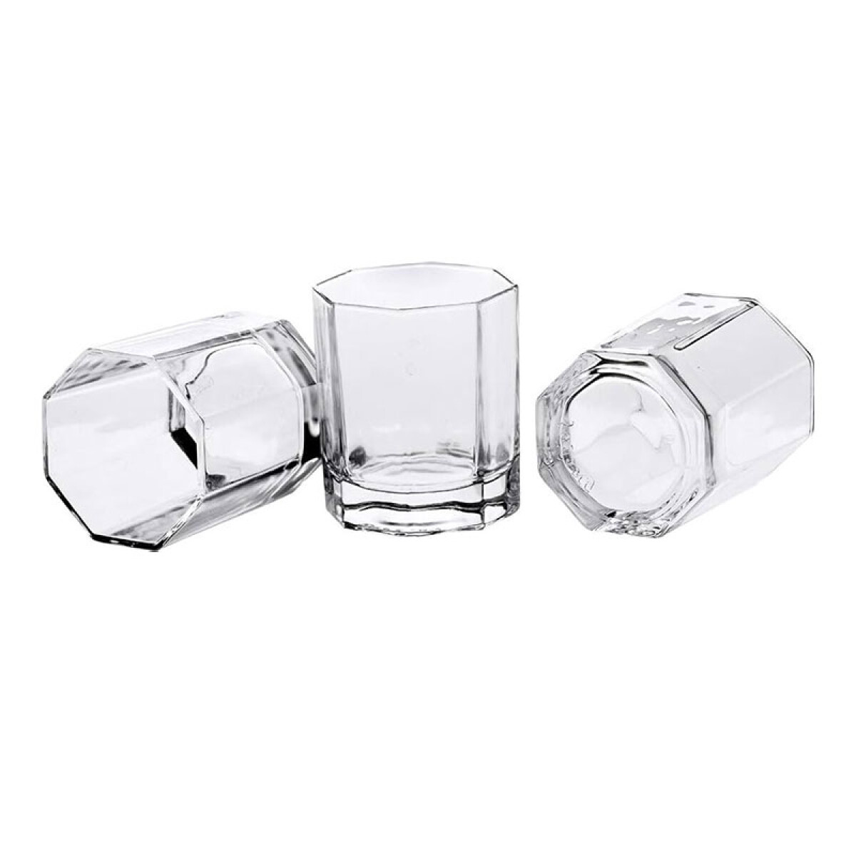 Vaso Vidrio base pesada 6.7*8CM/165ML - Vaso Vidrio Base Pesada 6.7*8cm/165ml 