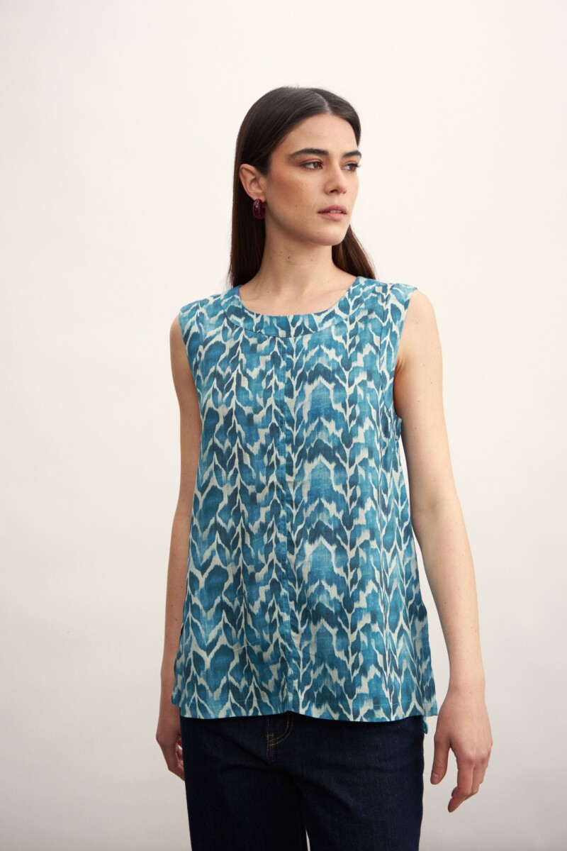 Blusa Martha - Azul 