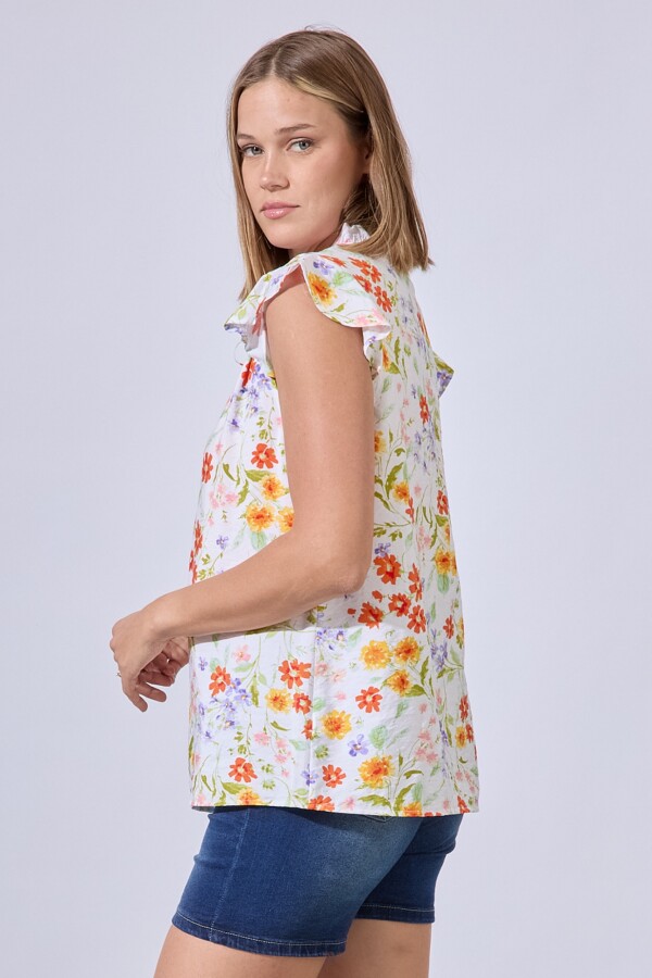 Blusa Spring MULTI/ANARANJADO