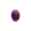 Anillo Oval-Plata 925-Piedra amatista-AN4689 conpiedra
