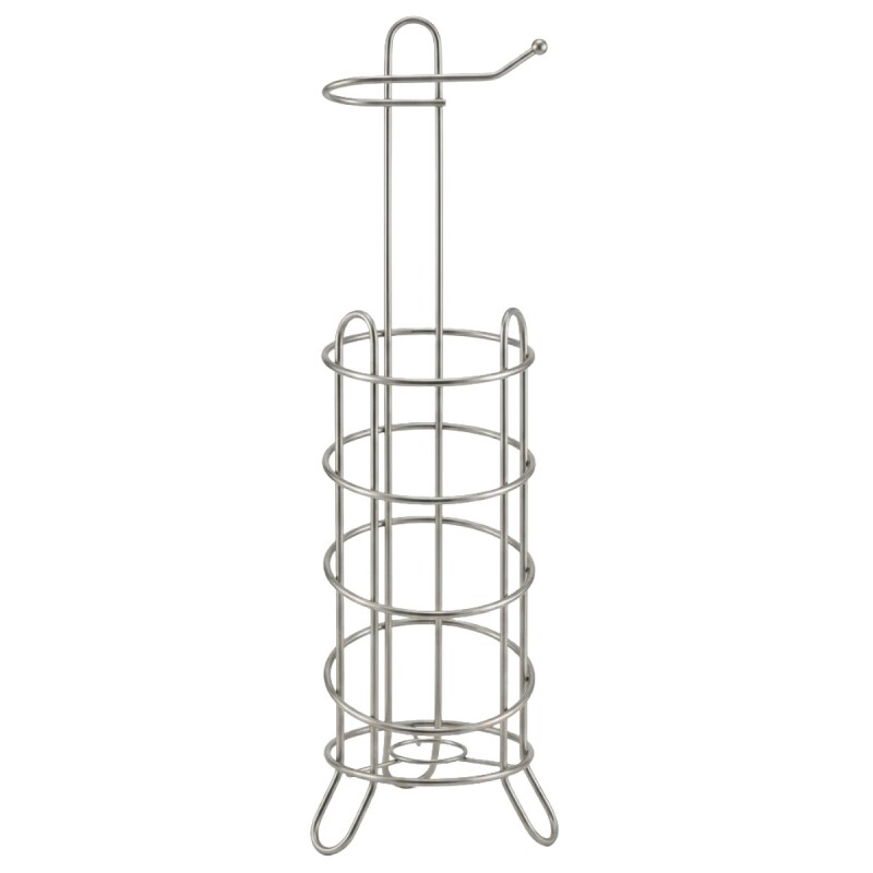 ORGANIZADOR METAL P/PAPEL HIGIENICO 17X60CM Unica