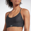 Lux Strappy Bra Aop Ms - Mujer Black