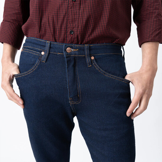 Pantalón Wrangler Icon Slim Azul