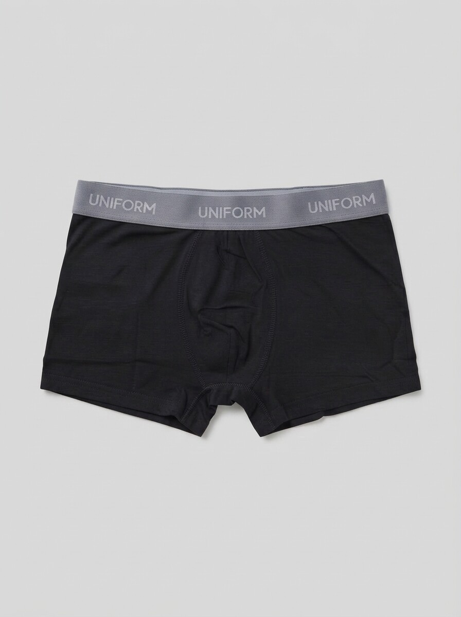 Boxer New Gino 27 - Negro/Gris 