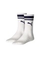 MEDIAS PUMA 2 PACK REGULAR CREW SOFT COTTON RAYAS Blanco
