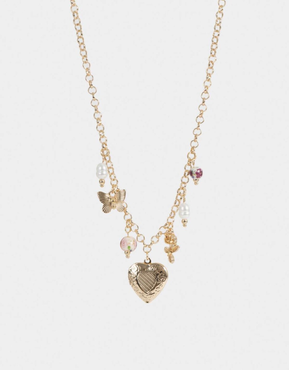 Collar Corto Multidijes - Dorado 