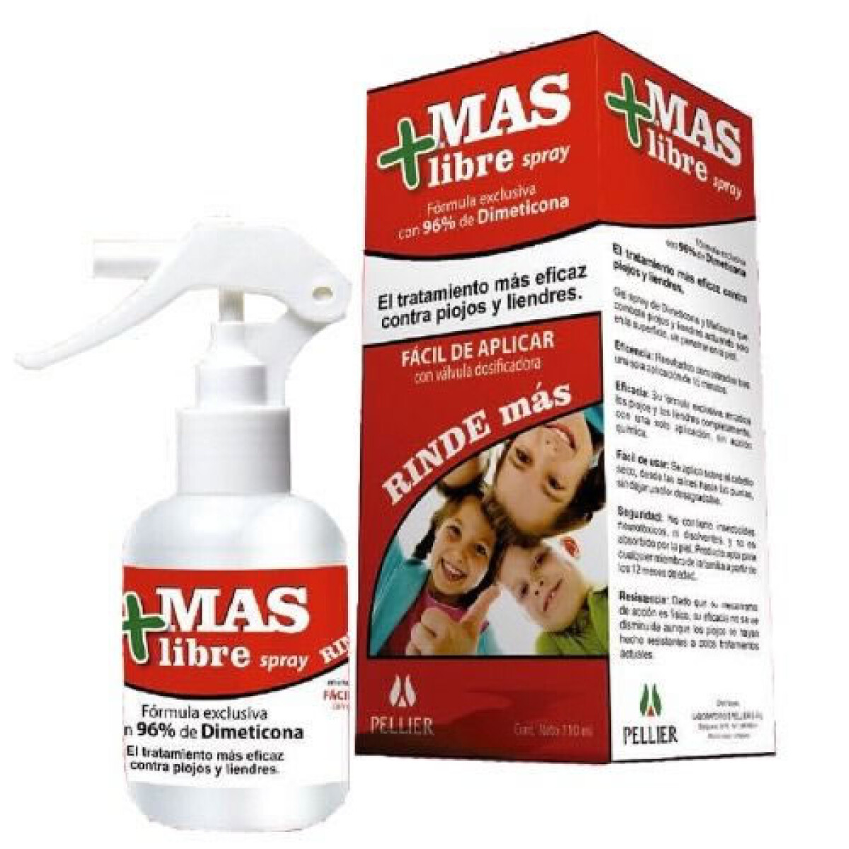 Mas Libre 110 ml Spray – Repelente de insectos 