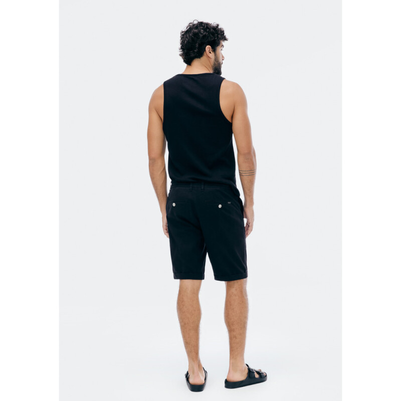 BERMUDA MASC PRETO ESCURO
