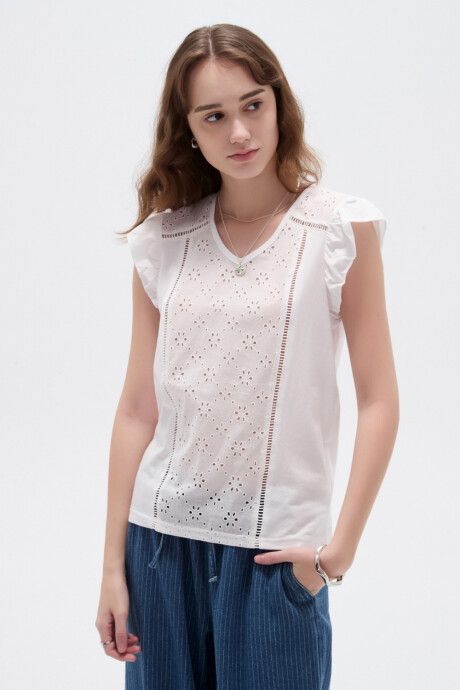 Musculosa Hulda Blanco