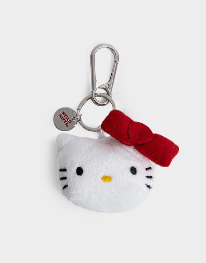Llavero Peluche Llavero Y Charm De "hello Kitty" - Combinacion Multicolor