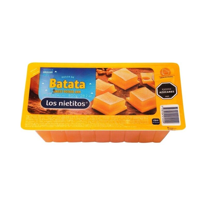 D.LOS NIETITOS BATATA 800G D.los Nietitos Batata 800g