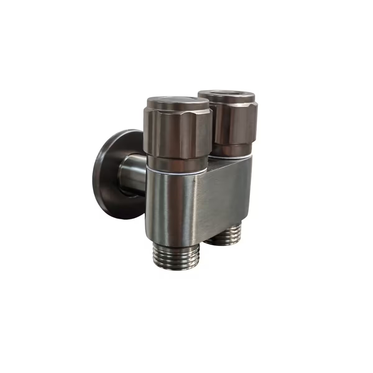 Llave De Corte Doble P/ducha Higiénica Grafito 