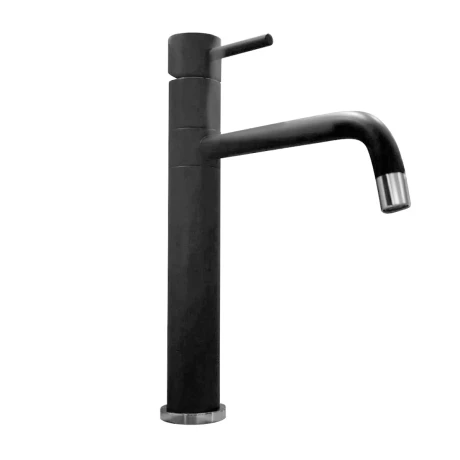 Griferia De Mesada Cocina Monocomando Negro Quaranta NEGRO