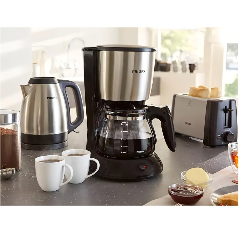 Cafetera De Filtro Philips Hd7462/20 1,2 Lts Color Black/Metal Cafetera De Filtro Philips Hd7462/20 1,2 Lts Color Black/metal