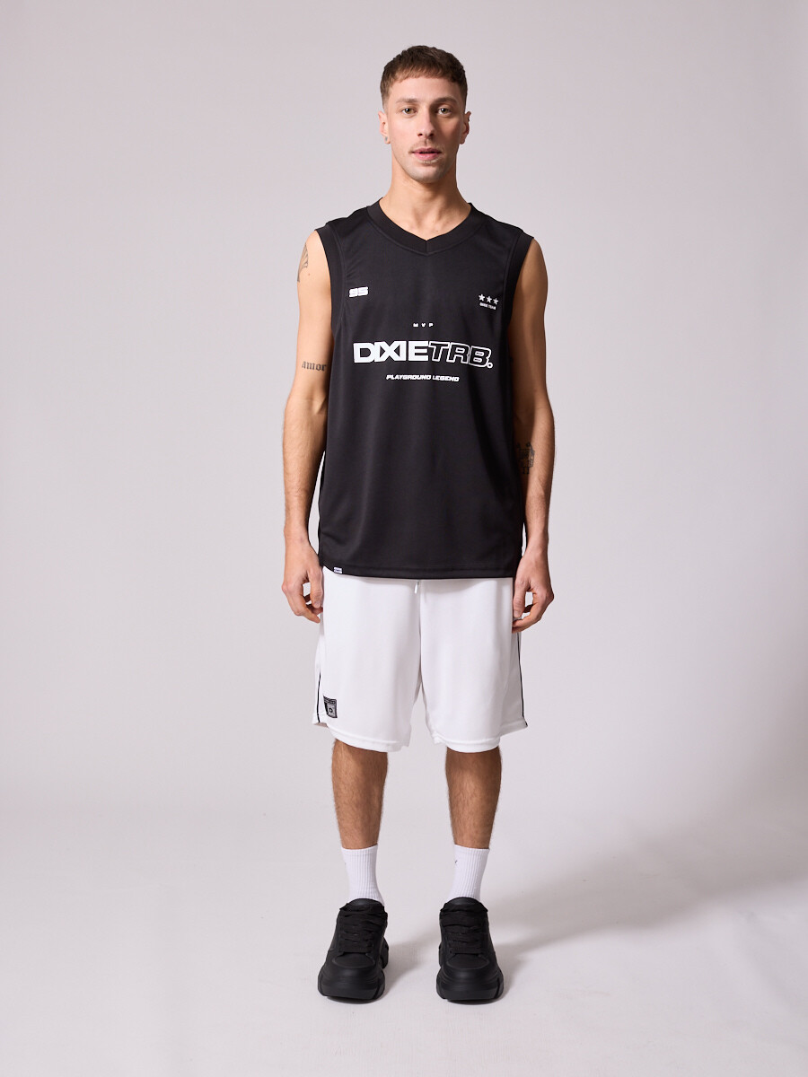 SHORT BASKET VONO DIXIE Blanco