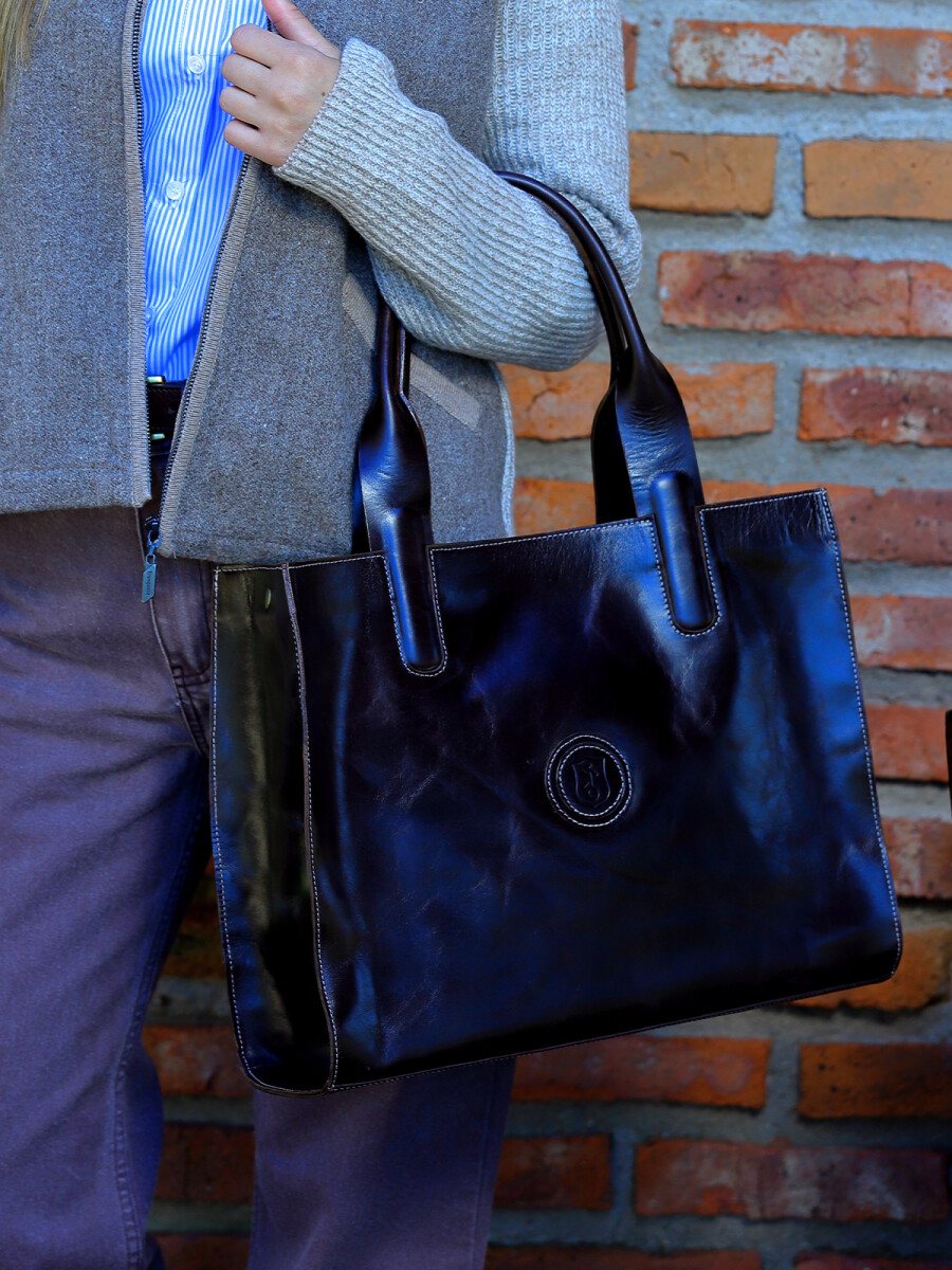 Cartera Cristina - Marrón Oscuro 