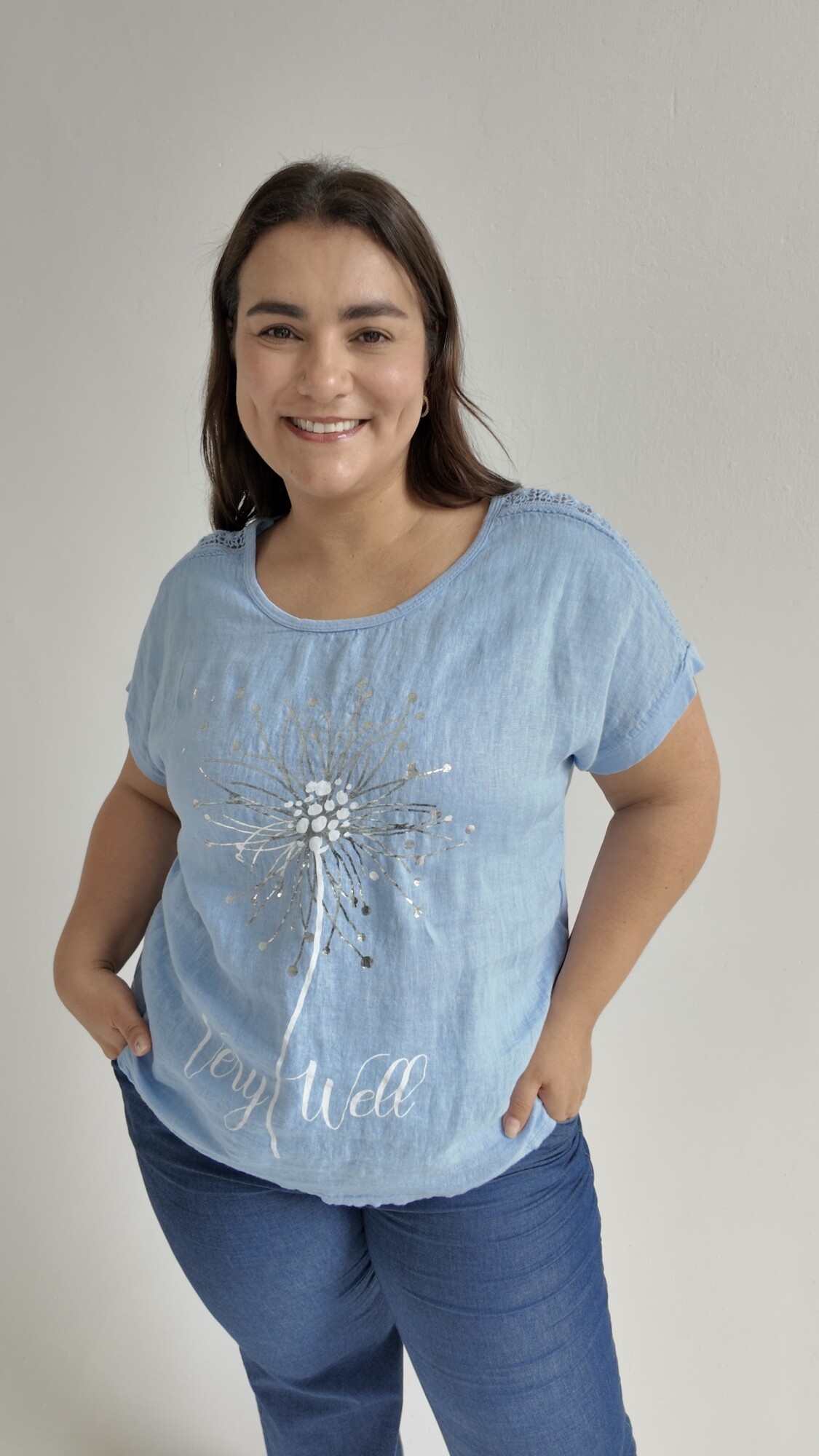 Remera Anabell Celeste