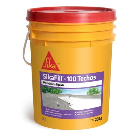 Membrana líquida blanca Sika Sikafill-100 Techos 20+4kg Blanco