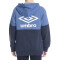 Canguro Infantil Umbro Hoodie Kids Azul