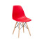 SILLA DE COMEDOR EAMES Silla Eames Roja