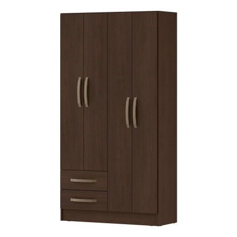 Ropero Armario Petra Austria 4 Puertas 2 Cajones Ripado Color Ropero Armario Petra Austria 4 Puertas 2 Cajones Ripado Color
