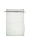 Bolsa organza 12x17 cm. PLATA