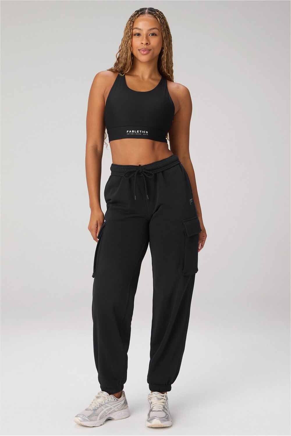 Top No-Bounce High Impact Sports Bra Mujer Black/Classic White
