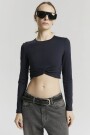 TOP ISABELLA Negro