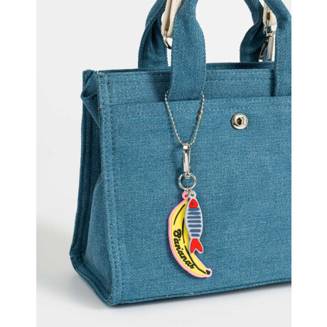 Cartera Cartera City Canvas Playera Azul Celeste