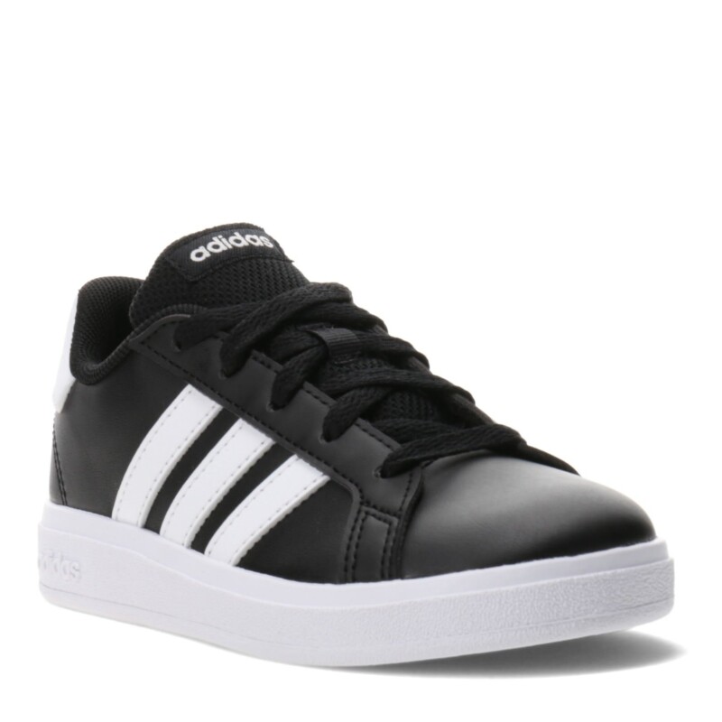 Championes de Niños Adidas Grand Court Kids Negro - Blanco