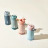 Vaso termico doble pared boquilla BUBA rosa