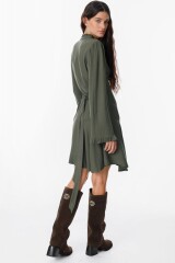 Vestido Land Verde Militar