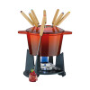 SET de Fondue 16cm GRENOBLE ROJO HIERRO SET de Fondue 16cm GRENOBLE ROJO HIERRO