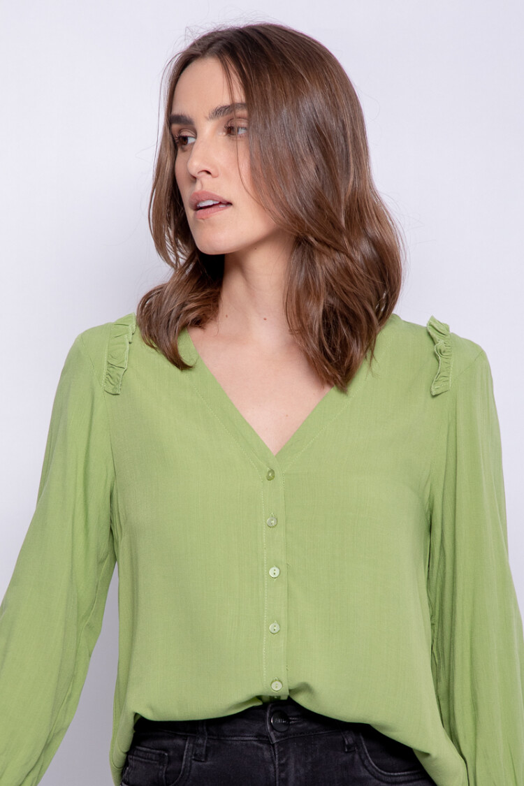 CAMISA BALMES Verde Musgo