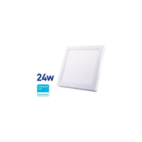 Panel LED cuadrado 24w 1600LUM D30cm Fria Wellmax Panel LED cuadrado 24w 1600LUM D30cm Fria Wellmax