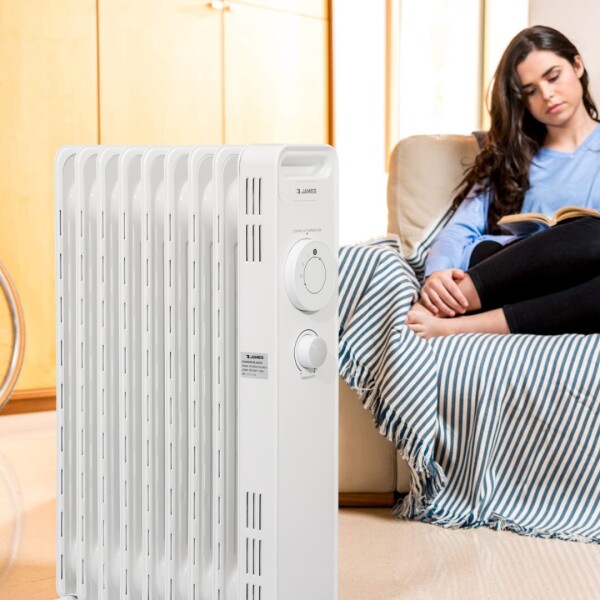 Radiador Aceite James Ra 2000w BLANCO
