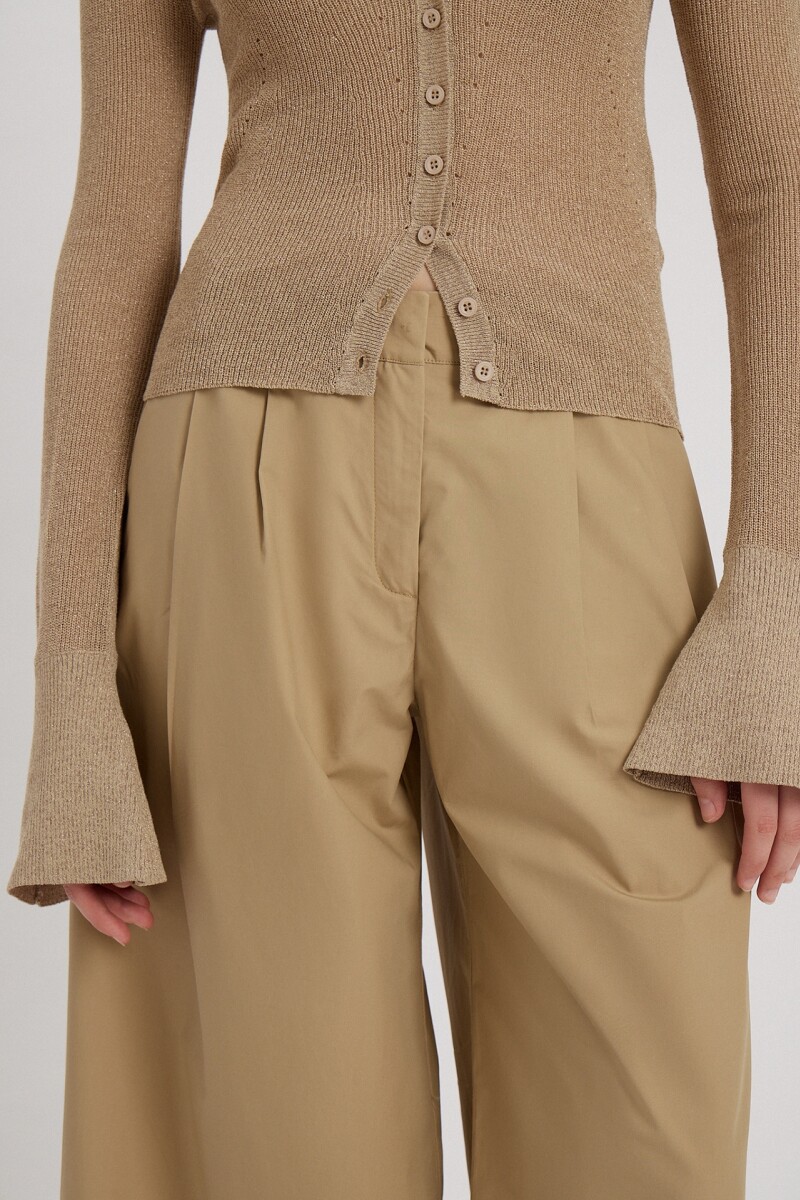 CARDIGAN COLOMERA Dorado