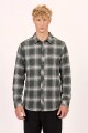 CAMISA COASTLINE FLANNEL J-negro