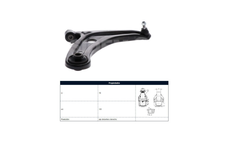 Parilla De Suspension Delantera Honda Fit 04-08 Der Parilla De Suspension Delantera Honda Fit 04-08 Der