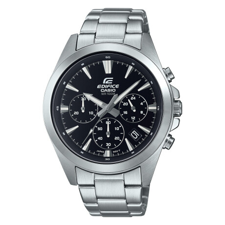 Reloj Edifice Clásico Acero Inoxidable Plata 0