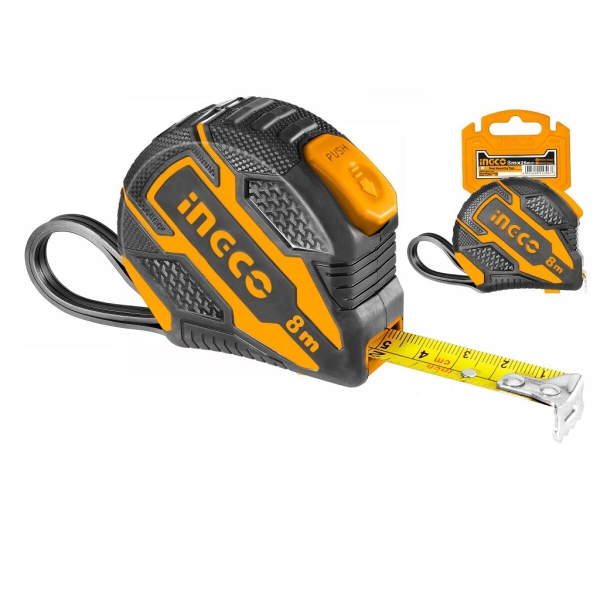 CINTA METRICA 8 M X25 MM INGCO HSMT08825 