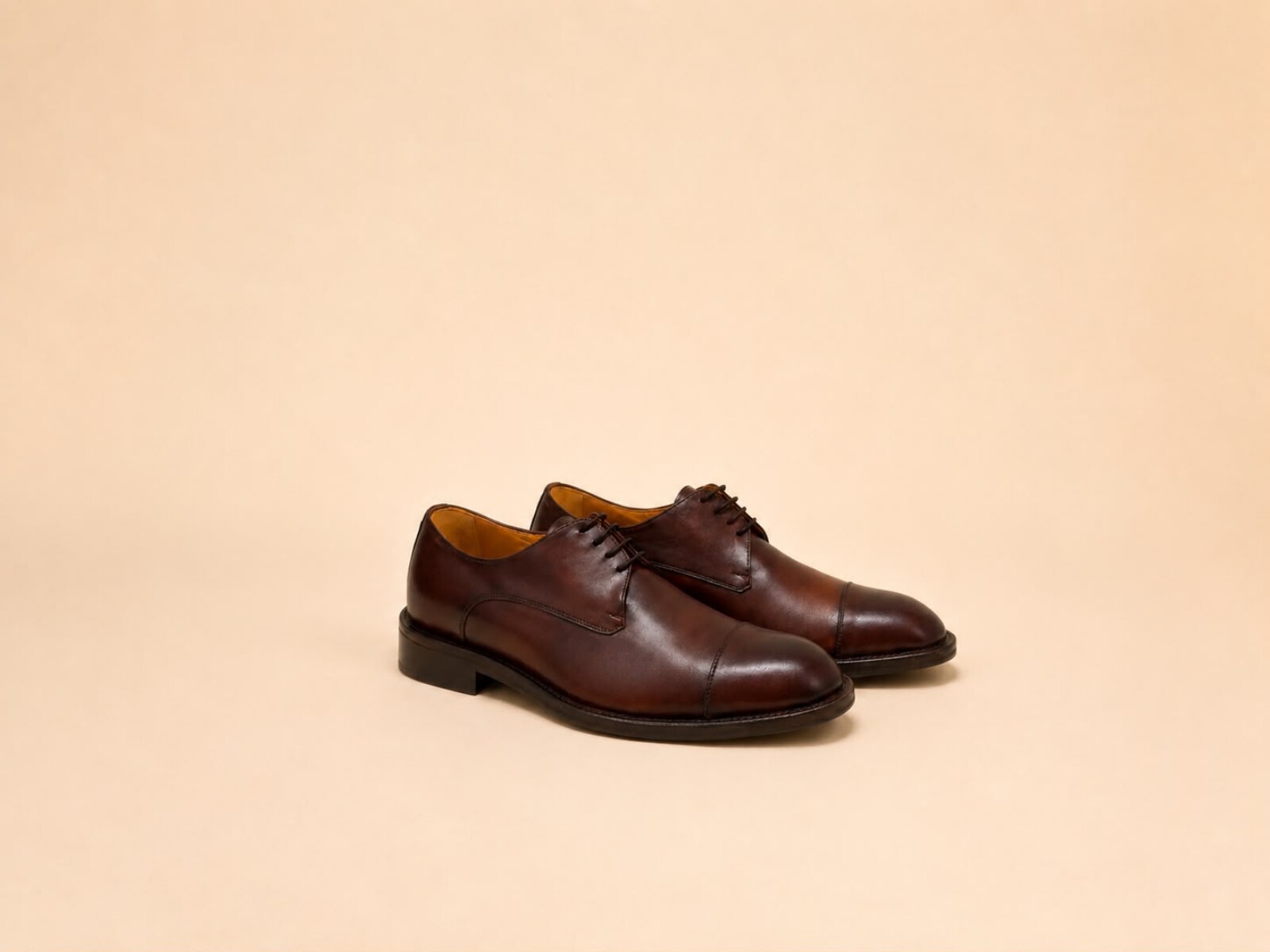 Zapato Vestir Premium - Marron 