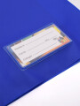 FORRO CUADERNO PVC AZUL